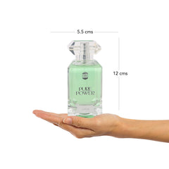 Ajmal Pure Power tonka and cacao base adds warm sophistication.