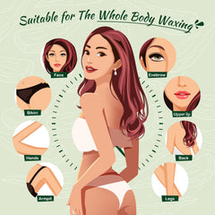 Ajoura hard wax with no strips offers salon-like results at home.