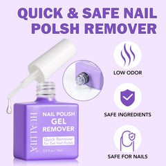 Akeeronn nail polish scraper tool for quick removal with minimal effort