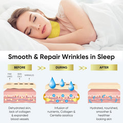 AKQBPN 24K gold collagen neck patch enhances elasticity and firmness.