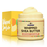 AKWAABA whipped shea butter in a cream jar for smooth, hydrated skin.