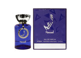 Al Wataniah Massad bottle front, an elegant oriental fragrance for evening wear.