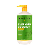 Alaffia EveryDay Coconut Body Lotion pump bottle for easy daily hydration