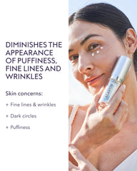 ALASTIN Restorative Eye Treatment cream texture closeup indicates smooth, comfortable application