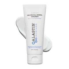 ALASTIN SilkSHIELD bottle shows fragrance-free, lightweight daily sun protection.