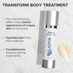 ALASTIN TransFORM Body Treatment cream swirl with rich texture for quick absorption