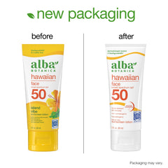 Alba Botanica Island Vibe label showing cruelty-free and vegan credentials