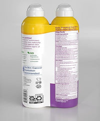 Alba Botanica Kids Sunscreen Spray being applied to skin for quick-drying protection