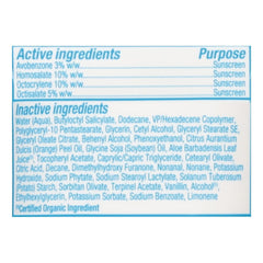 Outdoor scene features Alba Botanica Sunscreen Sport SPF 50 Island Vibe for active days.