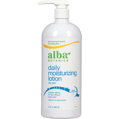 Alba Botanica Very Emollient Maximum bottle showing long lasting hydration