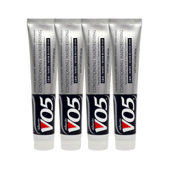 Alberto VO5 Conditioning Hairdressing bottle for grey, white, silver, or blonde hair; smooths frizz and boosts color.