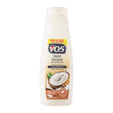 Alberto VO5 Island Coconut Shampoo bottle highlighting lightweight hydration and shine