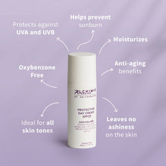 Alchimie Forever texture close-up shows light, breathable formula for all skin types.