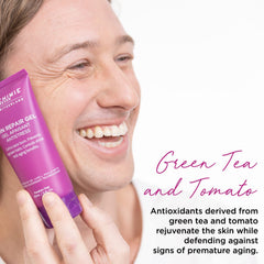 Alchimie Forever Skin Repair Gel features green tea and tomato antioxidants for skin support