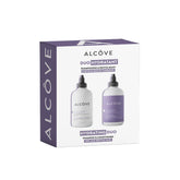 Alcôve Hydrating Shampoo bottle for moisture-rich cleansing across all hair types.