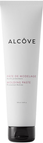 Alcove Molding Paste packaging displaying matte finish for versatile styling.