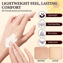 Alcura Nerve Cream applied to knee area for targeted comfort.