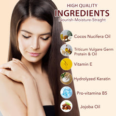 Alda Beauty Care bottle shows front label with maximum smoothing benefits.