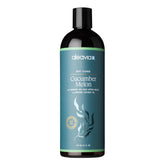 Aleavia Body Cleanse bottle with cucumber-bitter melon scent provides gentle cleansing.