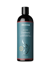 Aleavia Cranberry Body Cleanse bottle pouring for a refreshing cleanse