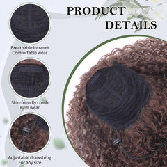 Alebery all-day comfort ponytail worn for extended daily use.