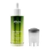 ALFHEIM Saw Palmetto scalp serum bottle for balanced scalp.
