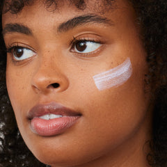 Algenist Sublime Defense being applied to skin for a lightweight finish