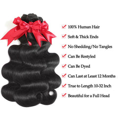 ALIANNA 12A body wave bundles packaging view highlights premium quality.
