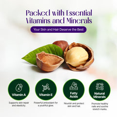 AliBell's refined shea butter for dry skin softens rough patches with creamy hydration.