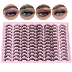 ALICE 4 styles natural lashes for versatile everyday glamour.
