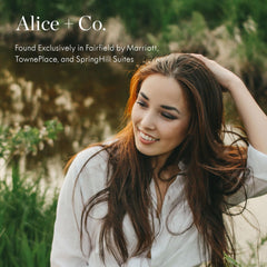 Alice + Co. Lavender & Eucalyptus lather delivers light hydration for hair.