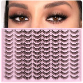 ALICE false eyelashes bulk pack 48 pairs for versatile looks.
