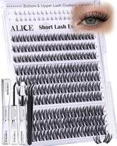 ALICE Flaunt Lash Clusters Kit top clusters for a wispy, natural-looking finish.
