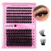 ALICE lash clusters 10-20mm collection for versatile eye looks.
