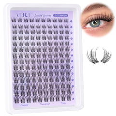 ALICE lash clusters with soft silky fibers for feather-light wear