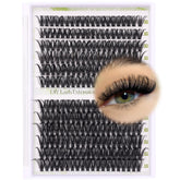 ALICE Lash Clusters soft vegan fiber 14mm for at-home DIY eyelash extensions