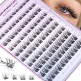 ALICE self-adhesive lash clusters natural look 8-14mm for quick, mess-free application