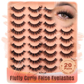 ALICROWN HAIR 4-styles mixed lashes for versatile daily looks.
