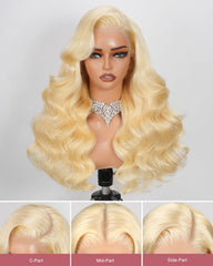 ALIDIDI MINI KNOTS 613 body wave 26 inch wig adds fullness and length
