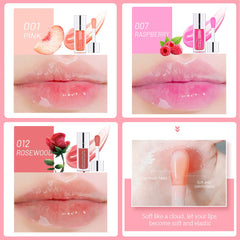 Alisesun Lip Glow Oil Rorswood offers a transparent sheen that helps smooth lip lines.