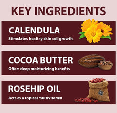 All Good Jasmine Rose lotion ingredients including calendula, arnica, and rosehip oil.