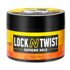 AllDay Locks Lock N Twist gel jar shows strong hold for locs and twists