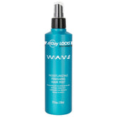 AllDay Locks Classic Wave Hair Mist bottle provides lightweight shine for waves.