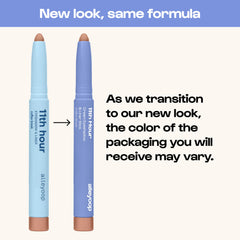 ALLEYOOP 11th Hour crease-proof waterproof finish on eyelids.