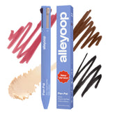 ALLEYOOP Pen Pal eyeliner shows smooth pigment for precise daytime definition.