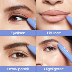 ALLEYOOP Pen Pal highlighter adds a subtle glow for natural radiance.