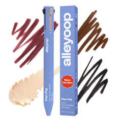 ALLEYOOP Pen Pal 4-in-1 eyeliner pen for precise daily lining