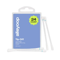 ALLEYOOP Tip Off liquid-filled makeup swabs pack for quick fixes