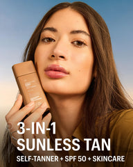 Allies of Skin self-tanner texture for smooth, streak-free tan