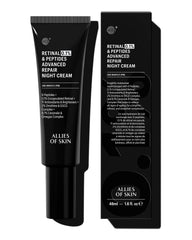 Allies of Skin Retinal 0.1% encapsulated retinal bottle for nightly care.